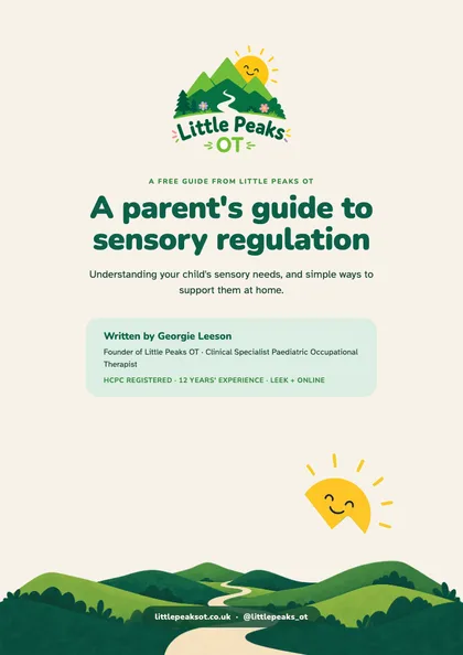 Cover of A parent’s guide to sensory regulation